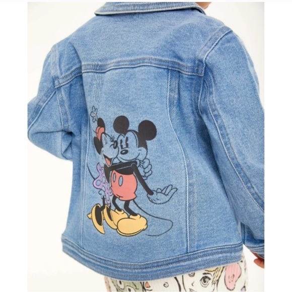 Disney Other - 12M Toddler Disney Mickey and Minnie Jean Jacket